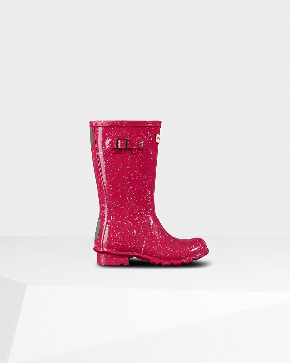 Hunter Original Big Giant Glitter Rain Boots - Shop Online Kids Pink - IGUOVT806